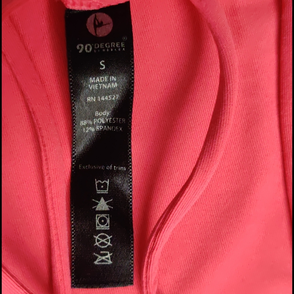 NWOT, pink, 90 degree halter top - Picture 13 of 13